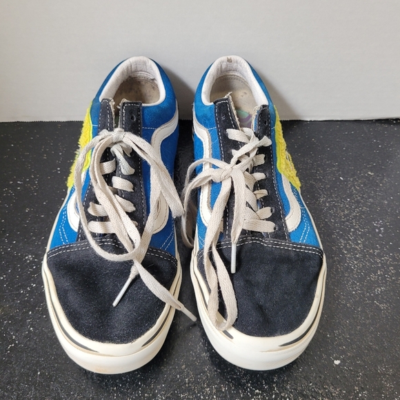 Vans Black and Blue Spongebob Sneakers - Picture 2 of 9